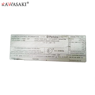 V2203-K3A μηχανή Assy 1G935-10000 για τη μηχανή diesel Kubota Assy